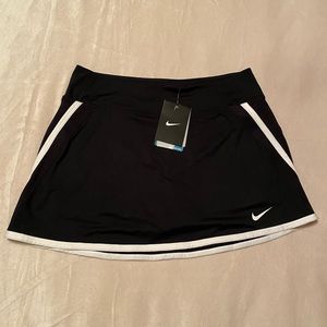 NWT Nike Dri-Fit Tennis Skirt Skort Black Size M